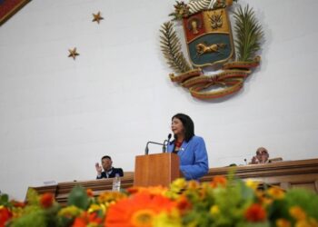 Delcy Rodríguez presenta ante la AN proyecto de ley de presupuesto y endeudamiento 2025
