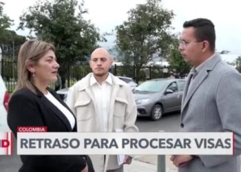  Embajada de EEUU en Bogotá no recibió a solicitantes de visas