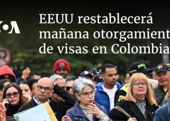 EEUU restablecerá el viernes el otorgamiento de visas en Colombia