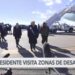 Trump propone desmantelar FEMA al visitar zonas afectadas por desastres naturales