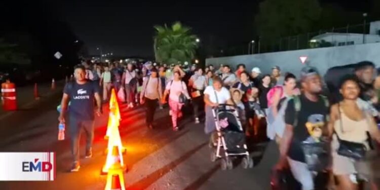 Nueva caravana de migrantes se fija como destino Ciudad de México, no EEUU