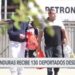Honduras recibe 130 deportados desde EEUU