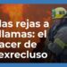 De las rejas a las llamas: la transformación de un exrecluso en bombero profesional