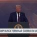 Trump apunta a bajar precio del petróleo para buscar fin de guerra en Ucrania