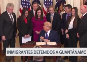 Trump habilita Guantánamo para llevar indocumentados detenidos