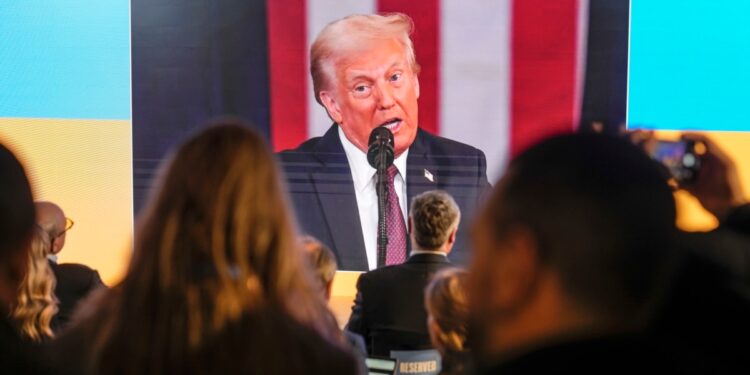 El recién investido presidente Donald Trump hará su primera aparición internacional en el Foro de Davos