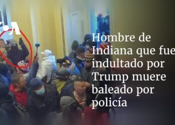 Hombre de Indiana que fue indultado por Trump muere baleado por policía