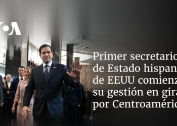 Primer secretario de Estado hispano de EEUU comienza su gestión en gira por Centroamérica
