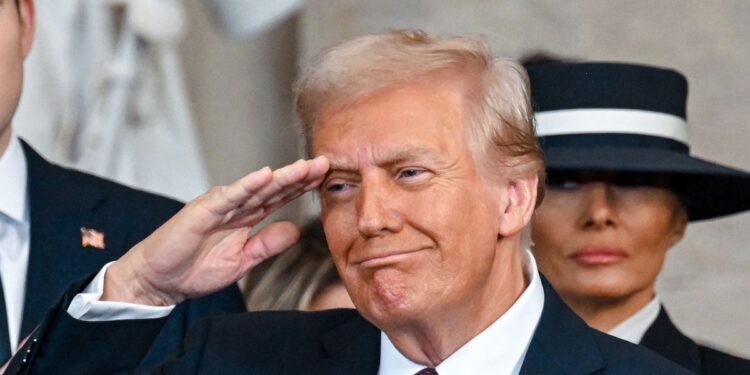 Un testigo de excepción en la toma de posesión de Donald Trump