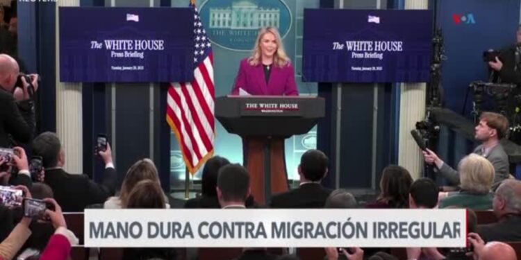 Casa Blanca reitera mano dura contra migración irregular en EEUU