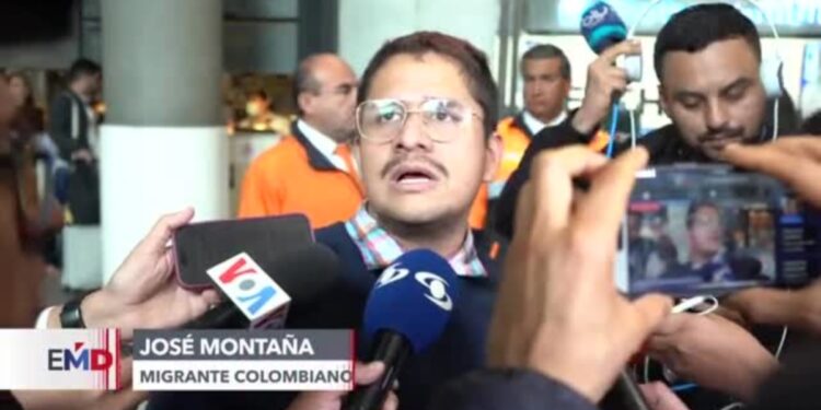 A Colombia llegan deportados desde EEUU