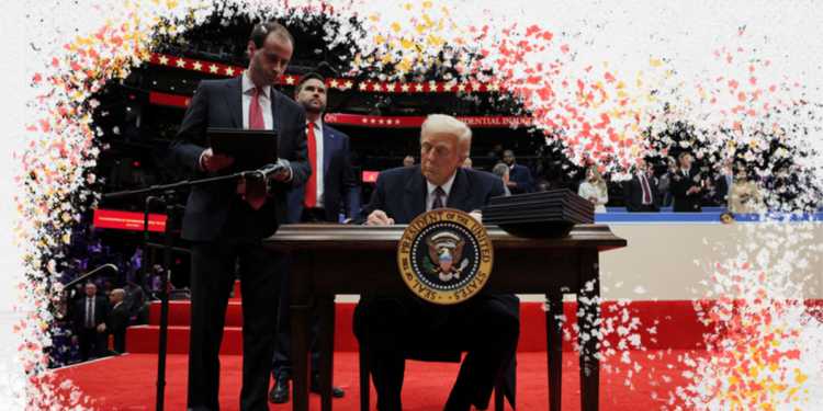 Primeras órdenes ejecutivas y acciones de Trump como presidente