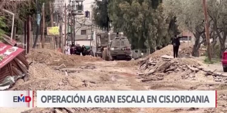 Israel lanza operación militar a gran escala en el norte de Cisjordania