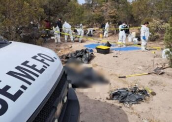 Hallan 56 cadáveres en fosas clandestinas en México cerca de la frontera con EEUU