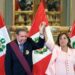 Presidenta de Perú condecora a Edmundo González Urrutia y le reconoce como presidente de Venezuela