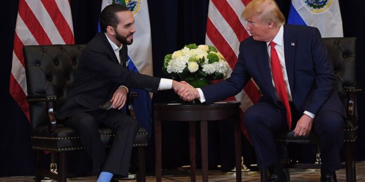 Trump y Bukele acordaron trabajar contra migración ilegal y pandillas como el Tren de Aragua