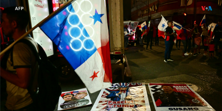 En Fotos: Protestas en Panamá por llegada de secretario de Estado de EEUU