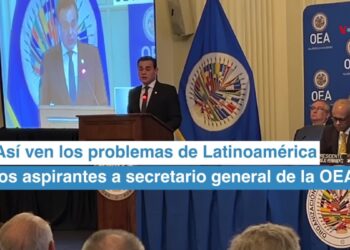 Candidatos a secretario general de la OEA plantean soluciones