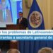 Candidatos a secretario general de la OEA plantean soluciones