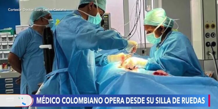 Urólogo colombiano se sobrepone a su propia discapacidad para devolverle el bienestar a miles de pacientes 