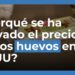 Escasez tras aumento del precio de los huevos en EEUU