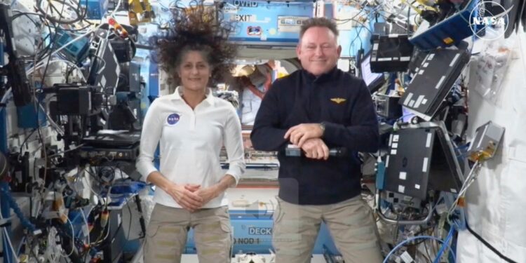 Los dos astronautas de la NASA varados en la EEI podrían regresar a la Tierra antes de lo previsto