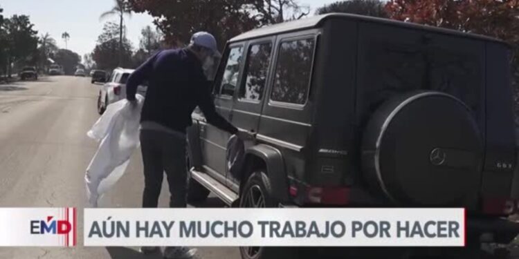 Continúan las necesidades en las zonas devastadas por los incendios en California