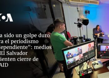 medios en El Salvador resienten cierre de USAID