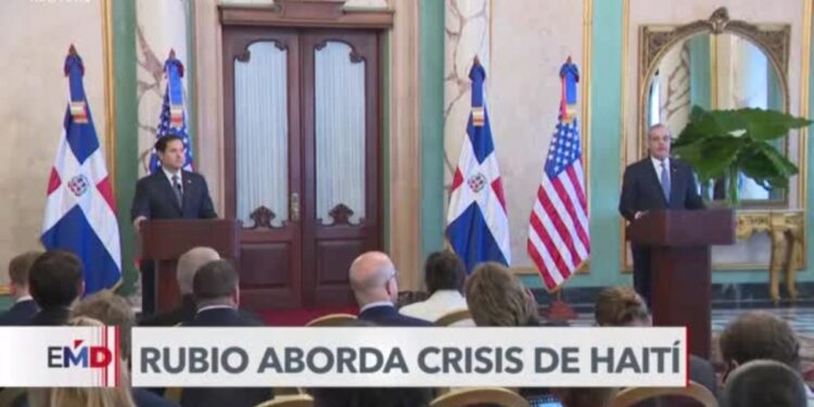 Marco Rubio culmina gira regional en República Dominicana abordando inestabilidad de Haití