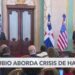 Marco Rubio culmina gira regional en República Dominicana abordando inestabilidad de Haití