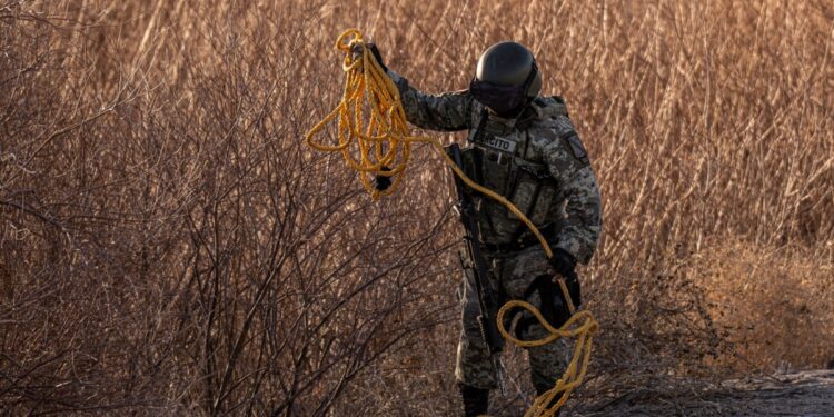 México tiene ya efectivos de la Guardia Nacional en la frontera cumpliendo el compromiso de la presidenta Sheinbaum