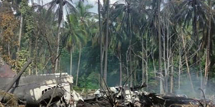 Se estrelló un avión contratado por el ejército estadounidense en el sur de Filipinas: al menos cuatro muertos