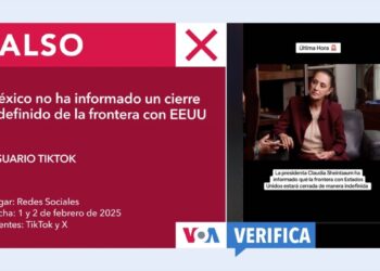 ¿México cerró su frontera con EEUU indefinidamente como se dice en redes sociales? Falso