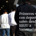 Primeros vuelos con deportados salen desde EEUU hacia Venezuela