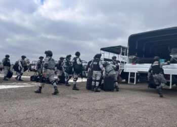 México despliega 600 elementos de la Guardia Nacional en Nuevo León, fronterizo con EE.UU.