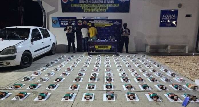 PNB asesta otro golpe al narcotráfico: Incautan 36 kilos de cocaína en Falcón y 55 kilos marihuana en Aragua