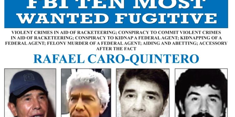 México traslada a EE.UU. a Caro Quintero, dos líderes de Los Zetas y otros 26 criminales