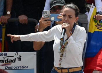 María Corina Machado pide apoyo a partido europeo para sacar al régimen del poder