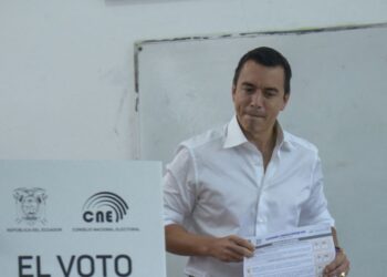 Daniel Noboa denuncia irregularidades en escrutinio de las presidenciales