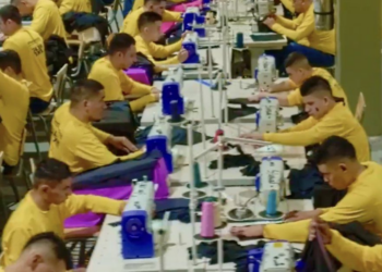 40% de los presos están en programas laborales, como talleres textiles