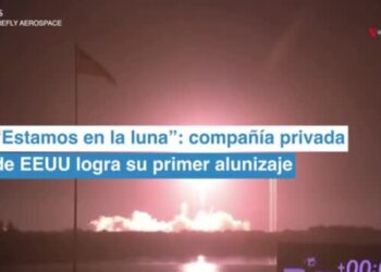 “Estamos en la luna”: compañía privada de EEUU logra su primer alunizaje