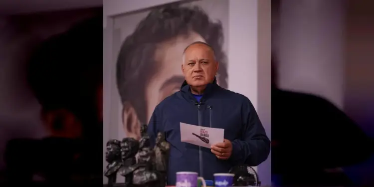 Diosdado Cabello: El que se vista de rojo para estar en mafias le llegará la operación tun tun más rápido