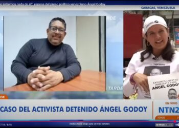 Adriana Briceño, esposa del preso político Angel Godoy: El Gobierno viola su Plan de la Patria al no cumplir con el debido proceso