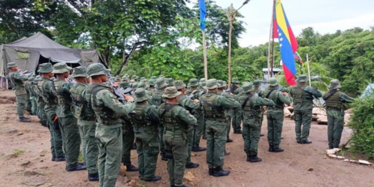 Funcionarios de la FANB arrestan a un hombre por minería ilegal en el estado Amazonas