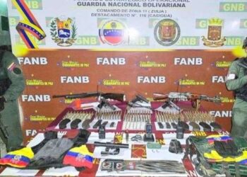 GNB incauta arsenal perteneciente a las Farc en el Sur del Lago