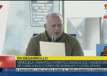 Diosdado Cabello anuncia candidatos del Gran Polo Patriótico para elecciones regionales y legislativas (Lista)