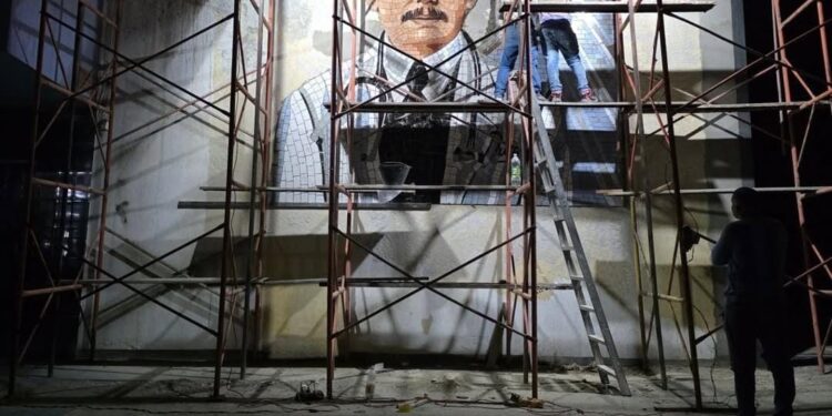 Finalizado en Mérida el mural más grande del mundo dedicado a José Gregorio Hernández