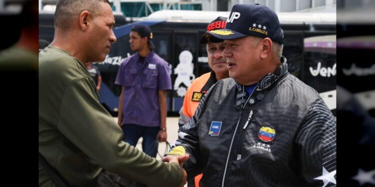 Diosdado asegura que EEUU «está confundido»: Dijeron que nos iban a enviar al Tren del Agua y no lo han hecho