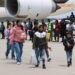 Una veintena de niños volvieron solos a Venezuela en un vuelo de repatriación desde México