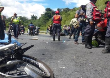 ONG Paz Activa: 108 personas murieron en el mes de febrero en accidentes de tránsito en Venezuela, de los cuales el 48% eran motoristas